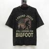Bigfoot Believe Sasquatch Washed T Shirt Streetwear Hip Hop Cool Tshirts  Tees For Men Women 100 Cotton Harajuku Summer