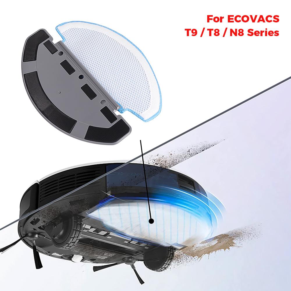 Wischlappenhalter-Halterung für ECOVACS DEEBOT T8/T8AIVI/MAX/T9/T9 Max/N8 Pro/DX93/DDX96 Saugroboter Lappenhalter Teil