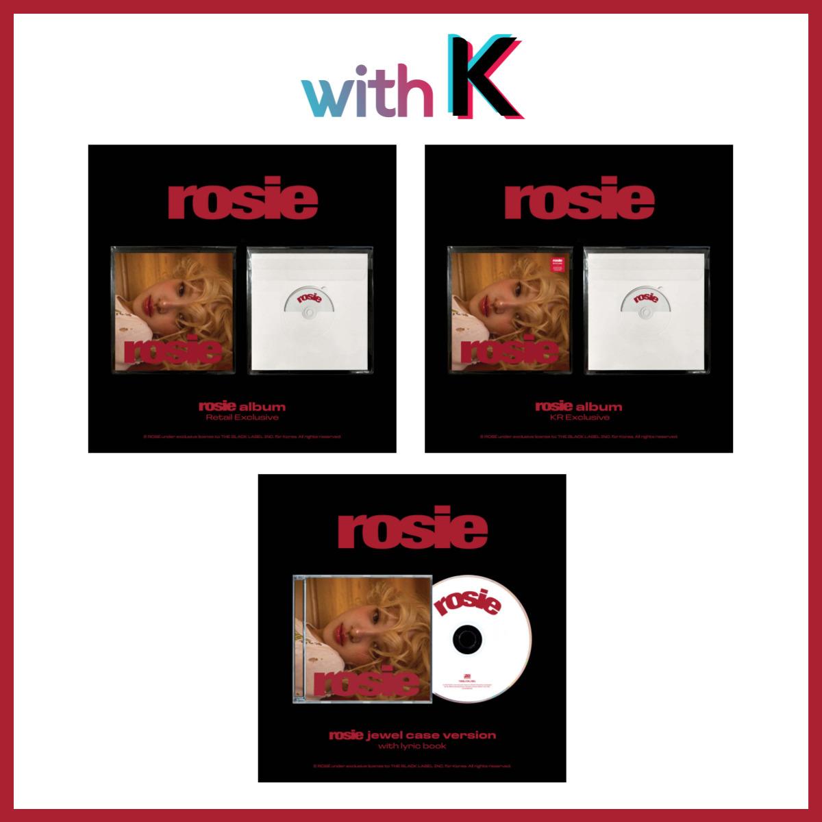 

ROSÉ (ТРОЯНДА, BLACKPINK) - rosie / Перший студійний альбом Retail Exclusive