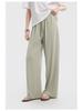 Yulu Women's Linen Straight-Leg Summer Pants - Loose, Breathable, Slimming, Versatile, and Casual Long Pants
