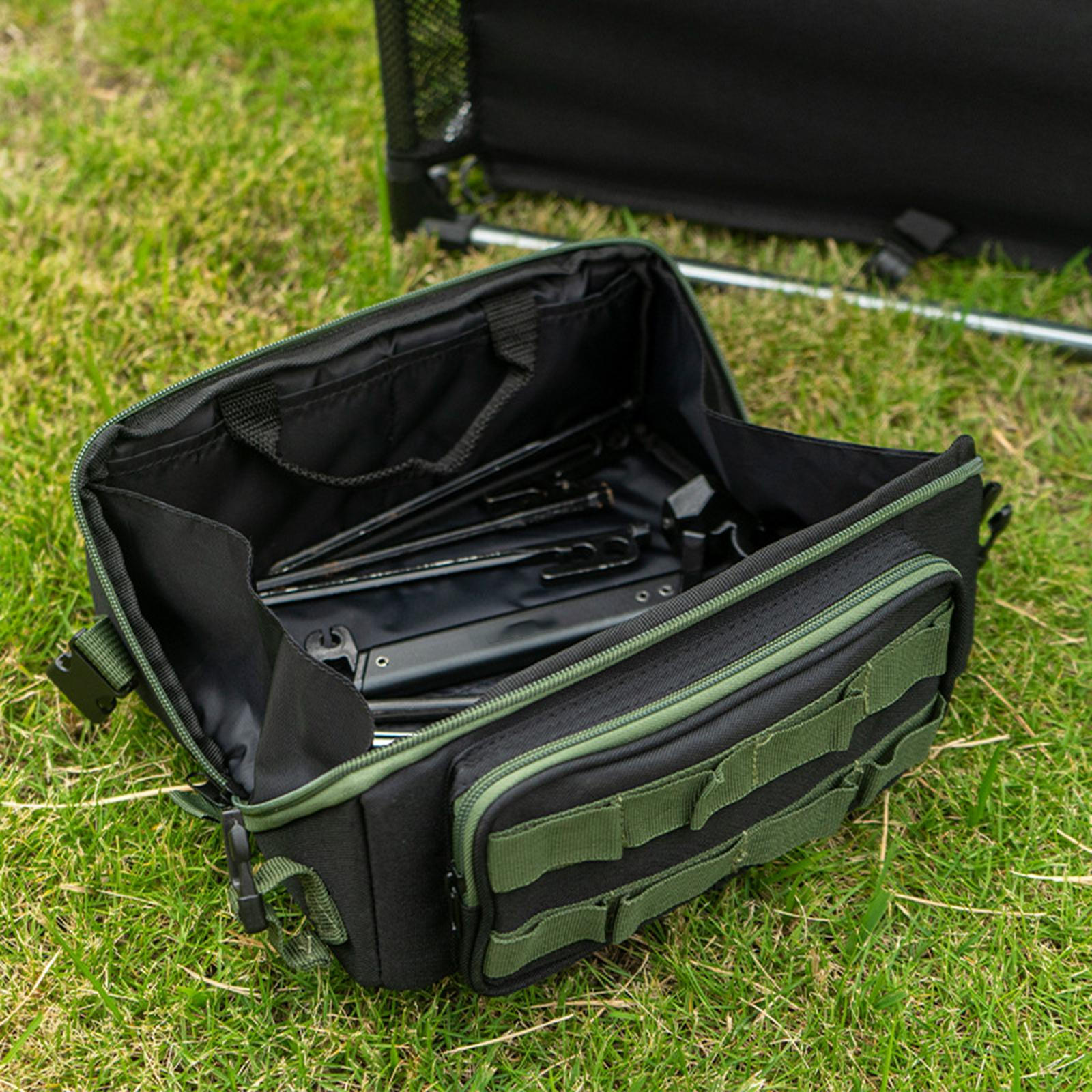 Сумка для хранения походного снаряжения, практичная сумка для активного отдыха зелёный