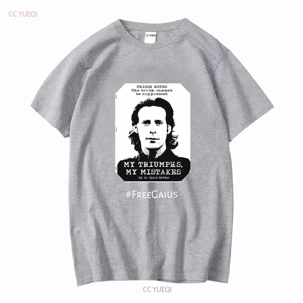 Battlestar Galactica T Shirt Gaius Baltar long or short sleeves vintage Washed Soft Comfortable Unisex streetwear Versatile