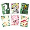 A4 Sticker-by-number Picture Kit Tropical Animals 2 Pieces