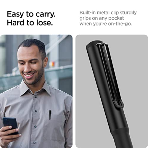 Spigen Pencil Case, Stylus Cover, Compatible with Apple Pencil (2nd Generation), ACS05763 (Black)