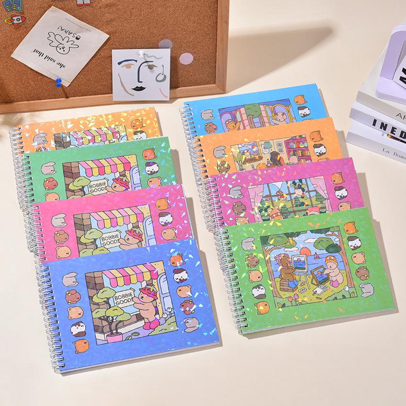 Creative Interesting Coloring Book Kids Cute Animal Theme Graffiti Painting Book Bobbie Goods Coloring Book