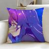 anime Stardust Telepath Cushion Cover Soft  EasyWash Pillow Case  Versatile for Couch Bed Travel and Office