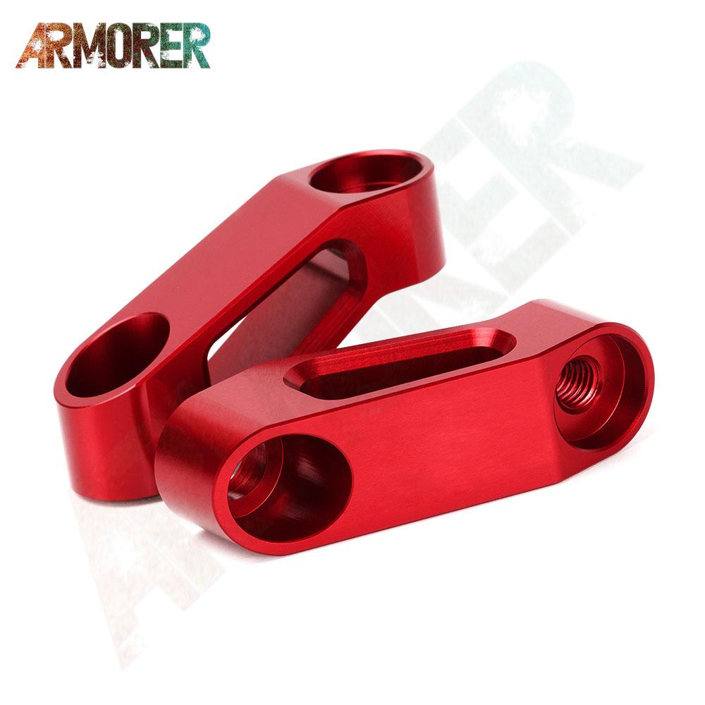 

Аксессуары для мотоциклов Зеркала заднего вида Удлинитель Подъемник Удлинитель Адаптер для BMW G310GS F750GS F800GS F850GS R1200GS R1250GS NO LOGO Red