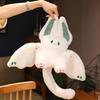 Kawaii Bat Bunny Plush Toy Soft Stuffed Animal Creative Doll for Kids Girls Birthday Gift