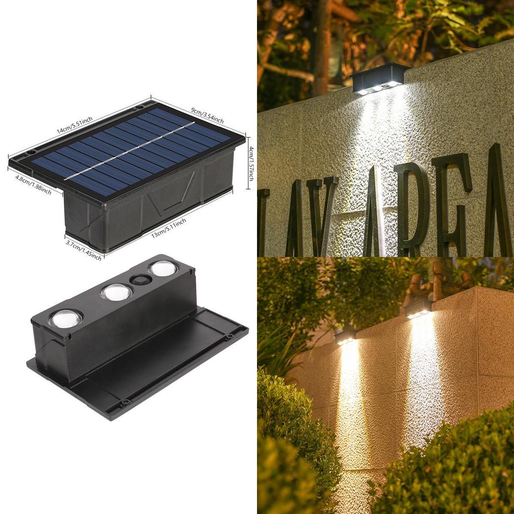 Solar Garden Spotlights: Outdoor Waterproof Decorative Lights, Automatically Illuminate at Dusk for Wall, Balcony, or Atmosphere Design.