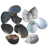 25x35mm Black Mother of Pearl Shell Oval Water Drop Bead for Handmade Jewelry Accessories DIY.