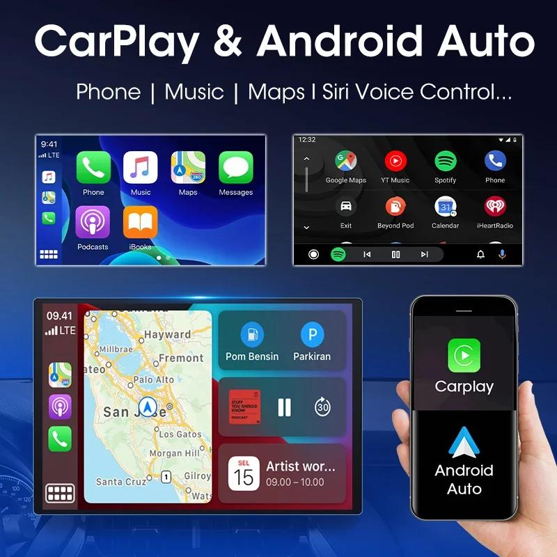 2 Din Android 12 Autoradio Für Fiat Ducato Peugeot Boxer Citroen Jumper 2 2006 -2025 Multimedia Video Player carplay Auto Stereo