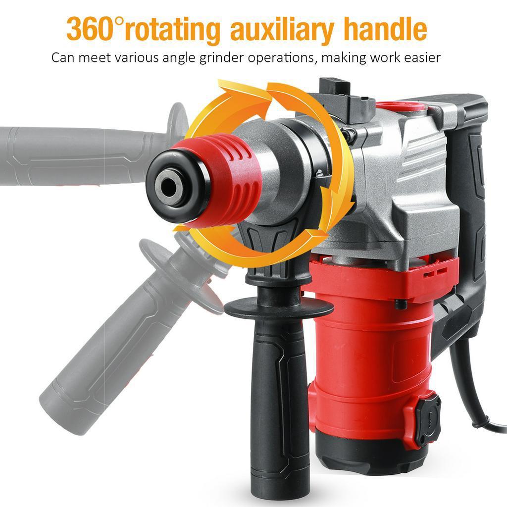 2000W Multifunction Electric Rotary Hammer Electric Hammer Impact Power Drill Tool Kits 33000BPM 220V Powerful Hammer