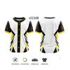 Men Button Sublimation Baseball Jersey Adults Custom Quick Dry Baseball Wear Uniforms Personal T-shirt Breathable Jersey TOP