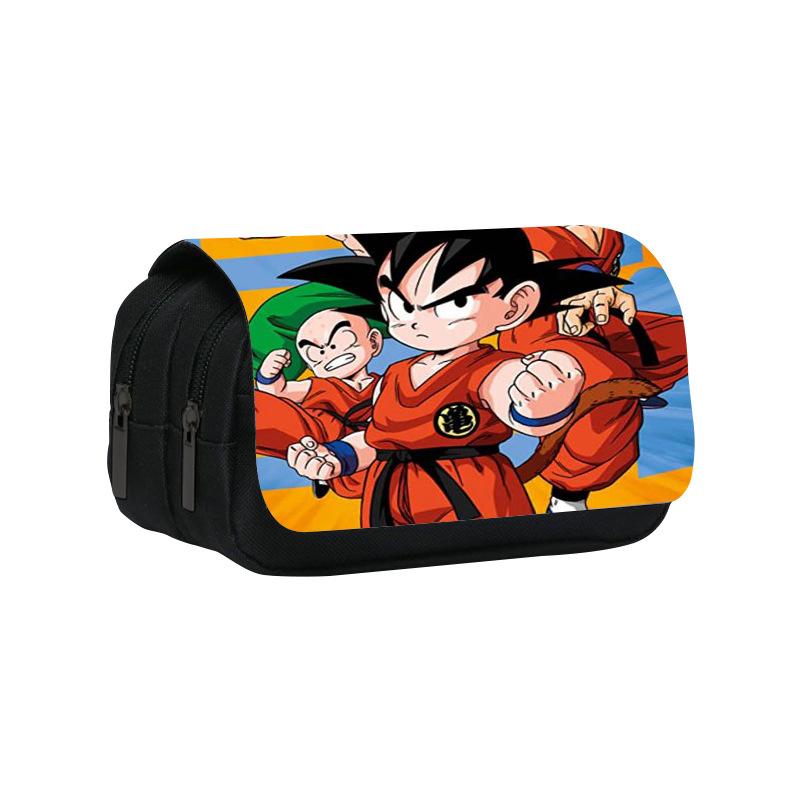 Dragon Ball Themed Pencil Cases, Student Stationery Organizers, Large Capacity Pencil Cases