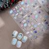 Cyansea Cute Cartoon Girl Nail Art Sun Heart Stickers