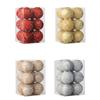 12 Pieces Christmas Ball Decoration Ornament Celebration Photo Props Home Decor for Home Window Farmhouse Holiday Living Room