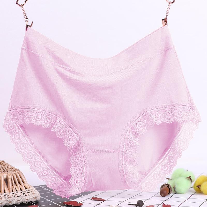 High Waist Plus Size Modal Cotton Panties for Women - Soft, Mid-Rise, Comfortable Fit for 200 Lbs