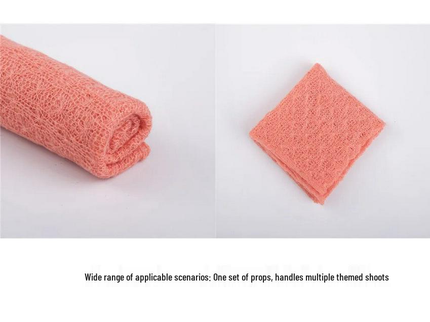Panno Swaddle e Coperta Avvolgente per Fotografia di Neonati