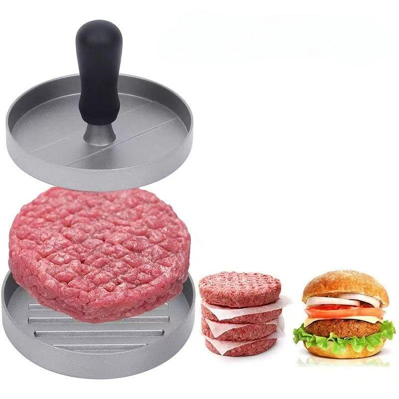 Aluminum Alloy 11 Cm Hamburger Meat Beef Grill Burger High Quality Round Shape Hamburger PressPress Kitchen Food Mold