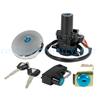 OEM:27048-5316 51049-0003 Motorcycle Ignition Key Lock Switch Set Key Kit For Kawasaki W800 2022-2025 W800 ABS 2024
