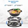 Four/Five-Claw Cast Iron Gas Stove Rack Anti-Fall Bracket Milk Pot Holder.
