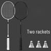 WEZHO Integrerad Träningsbadmintonracket Set