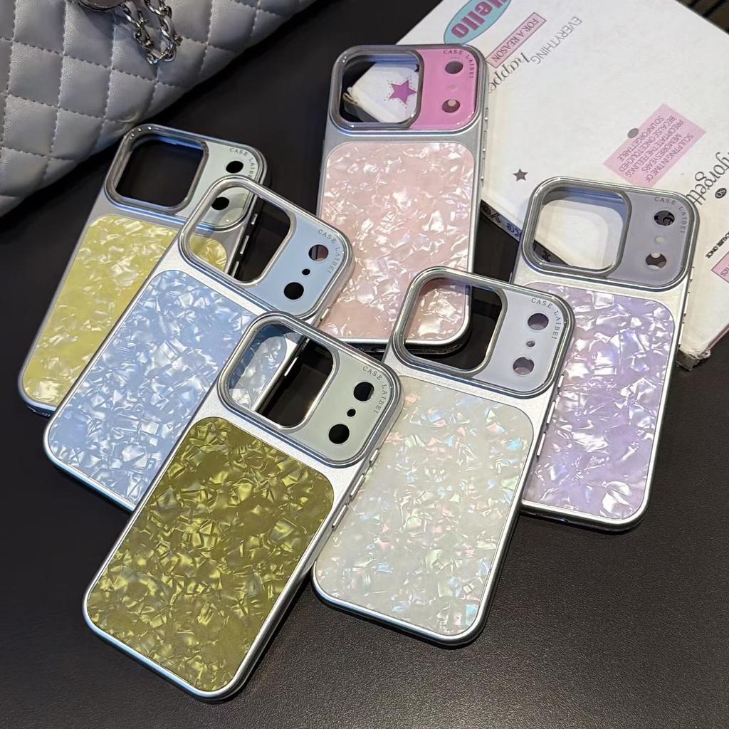 Shell pattern changes 17 seconds for Apple 17 Pro mobile phone case, new iPhone16 large window 14/15 protective case