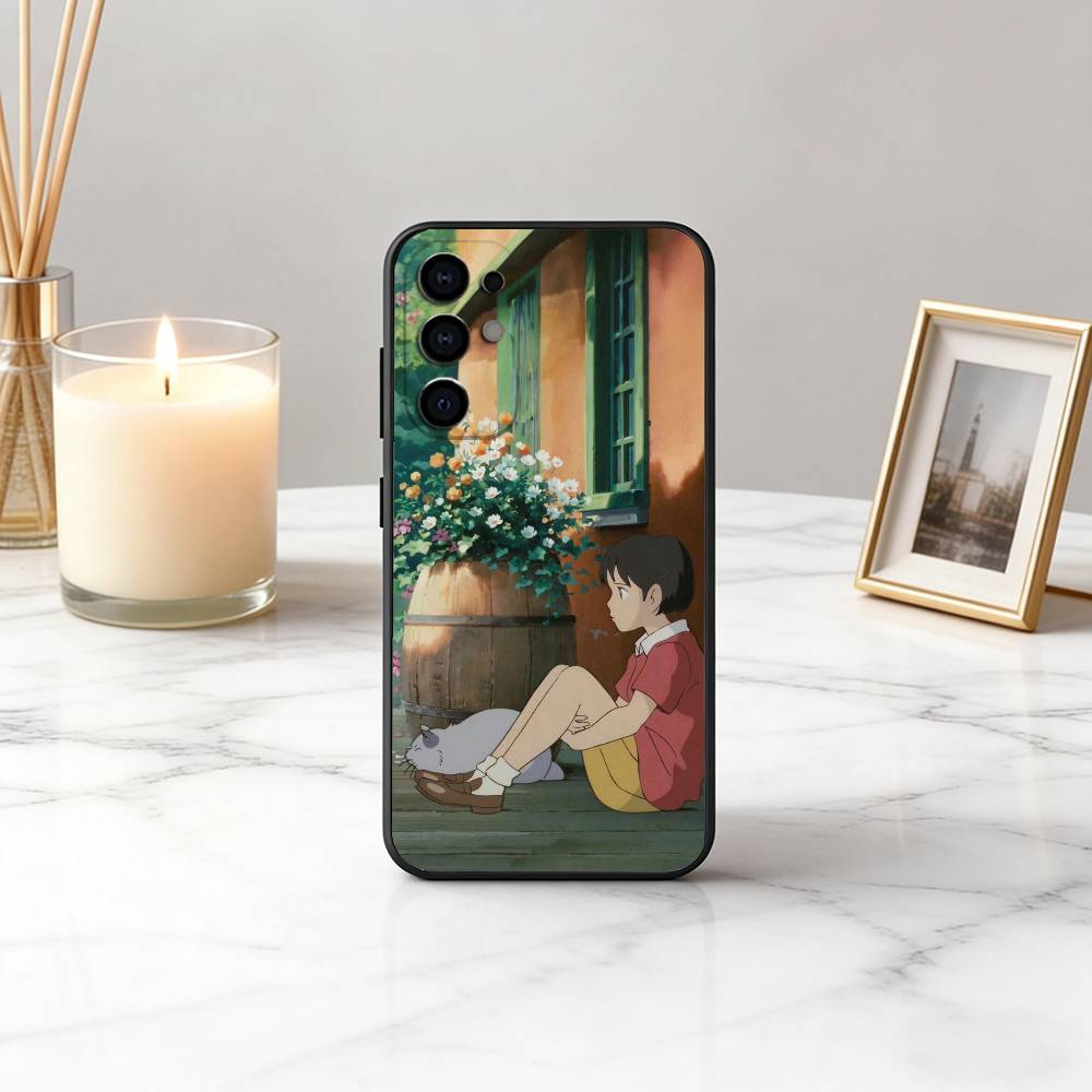 

W-Whisper of the H-Heart-es Phone Case Black Silicone Soft For Samsung S25,S24,S21,S22,S23,S30,Ultra,S20,Plus,Fe,Lite Samsung S20fe