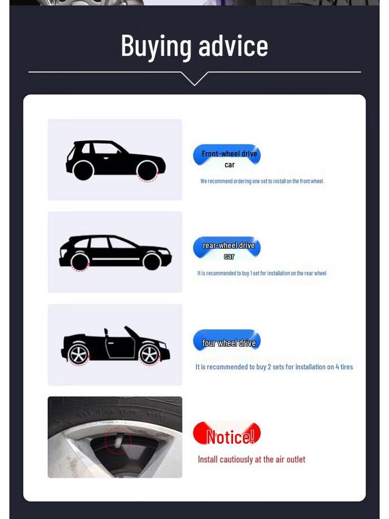 Anti-Skid Tire Chains for 212 T10 Cars & SUVs, No Jack Required, Snow & Off-Road Use, Tire-Friendly, 212 Dedicated