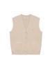 NITINA 100% Wool Knit Vest Cr