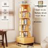 Solid Wood Rotating Bookshelf