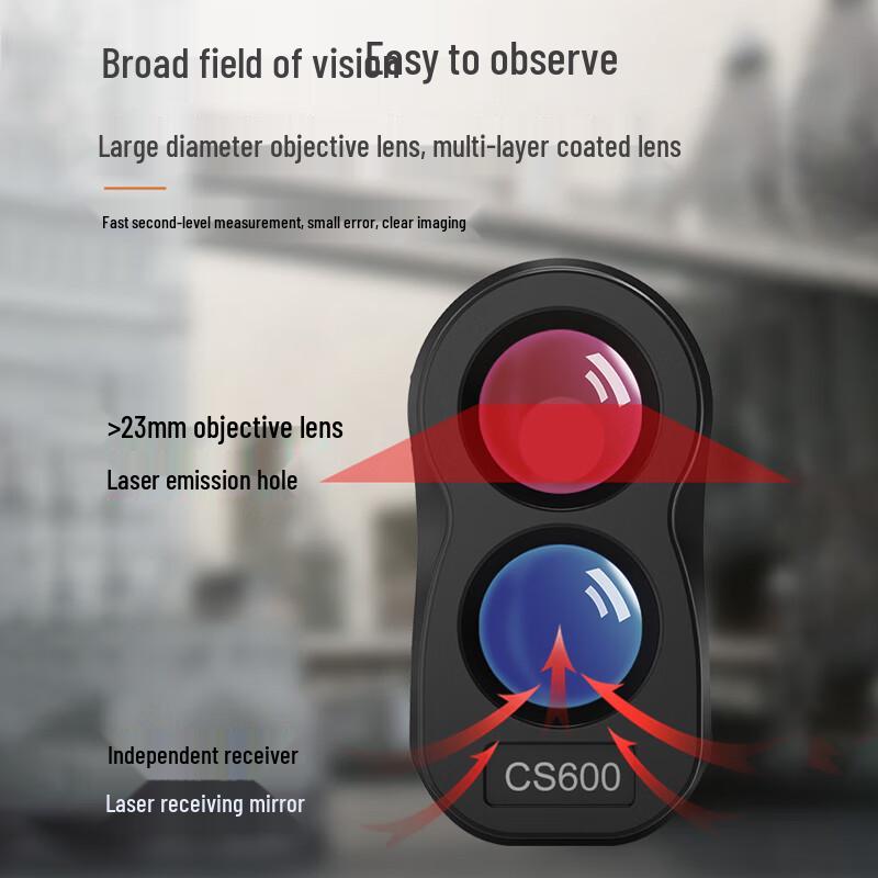 Aikexi LH-1000PRO High-Precision Handheld Laser Rangefinder Telescope (CN Version)