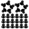 100Pcs Chef Suit Buttons Versatile Replacement Buttons for DIY Sewing Clothing Hats Belts Bags Craft Button Collection