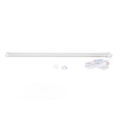 Under Cabinet Light USB Plug In Dimmable Eye Protection 3 Colors LED Counter Bar Lamp for Dormitory
