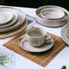 Ru Han Marble Ceramic Dinner Plate