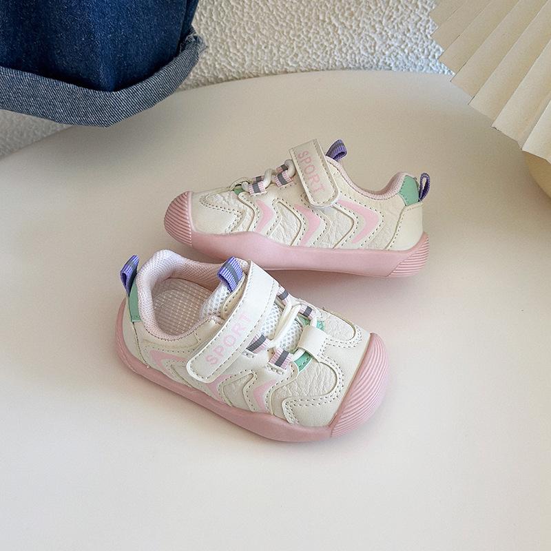 

2025 Versatile Paddington Bear Soft Sole Leather Shoes for Girls Size 19 - 13.5 cm