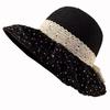 Summer Bow Fisherman Hat Women's New Big Hat Brim Sun Protection Hat Korean Style Beach Hat