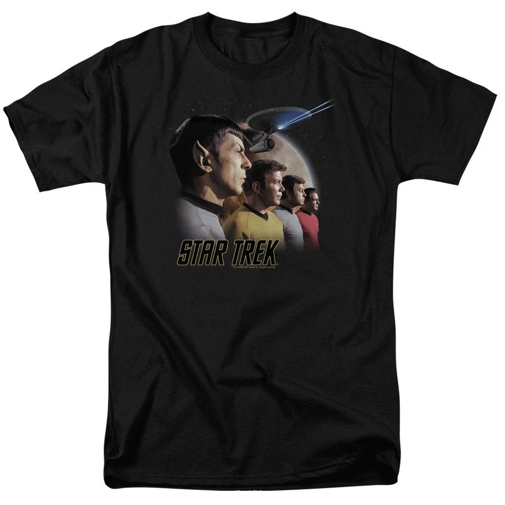 Star Trek: The Original Series Forward To Adventure  Unisex Children s T-shirt Black 100
