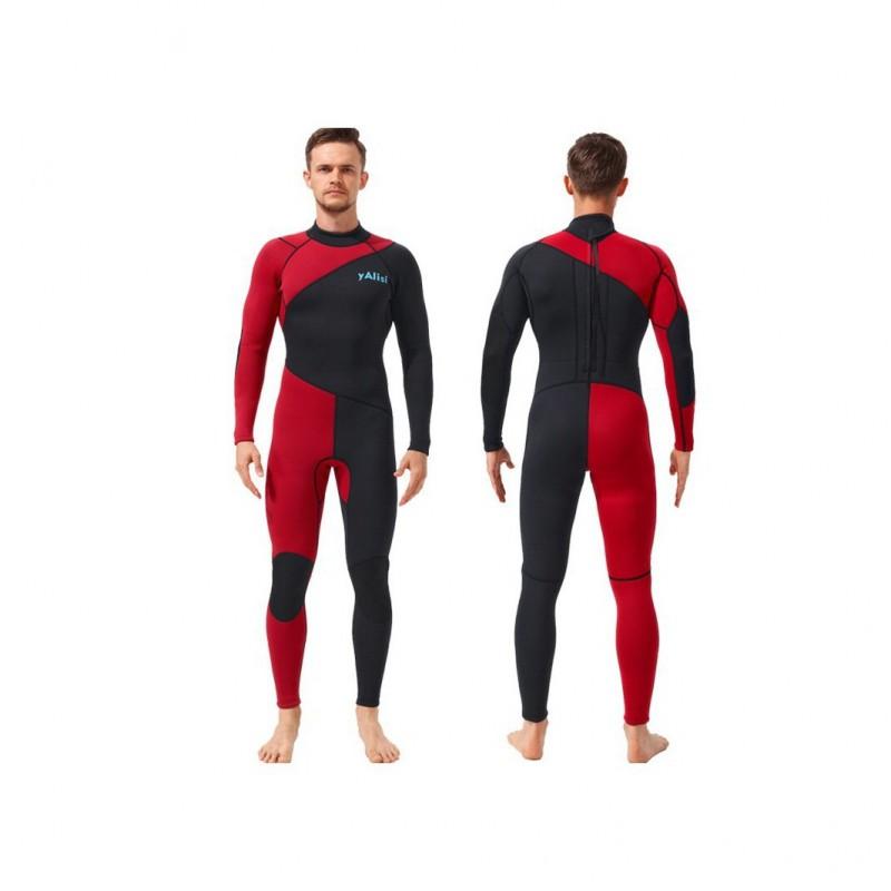 Diving Wetsuit 3mm Fullsuit Men Women Neoprene Thermal Surf Snorkeling Winter Swimming
