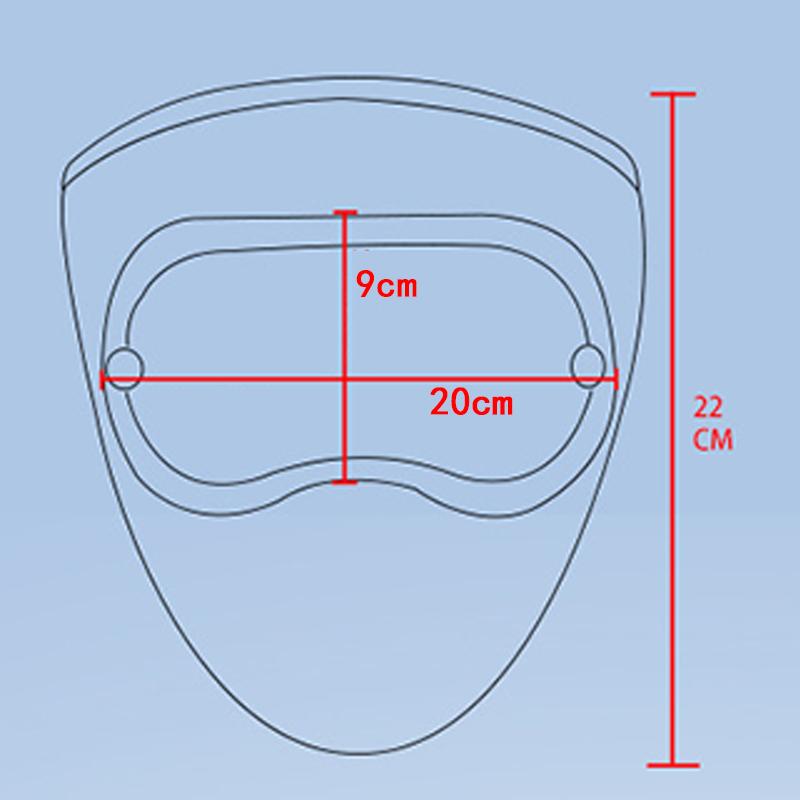 Windproof Face Warm Mask Winter Cap Ski Breathable Masks Fleece Face Shield Caps with HD Goggles Anti-fog Cycling Cap Unisex