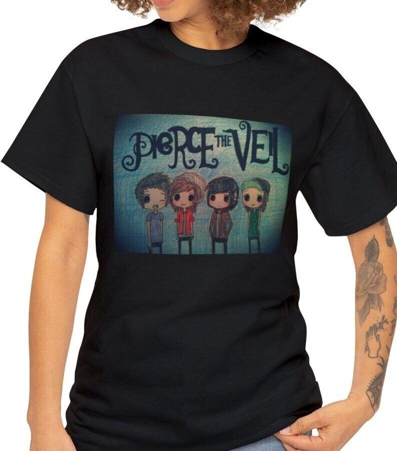 Pierce The Veil T-Shirt, Pierce the Veil Merch, Pierce the Veil Concert Shirt Unisex T-Shirt XXL