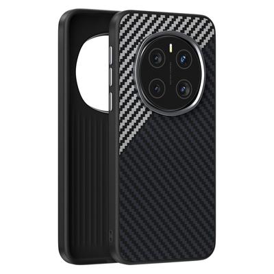 ABEEL Etui na Honor Magic7 5G Kompatybilne z MagSafe Tekstura Włókna Węglowego Tylna Pokrywa