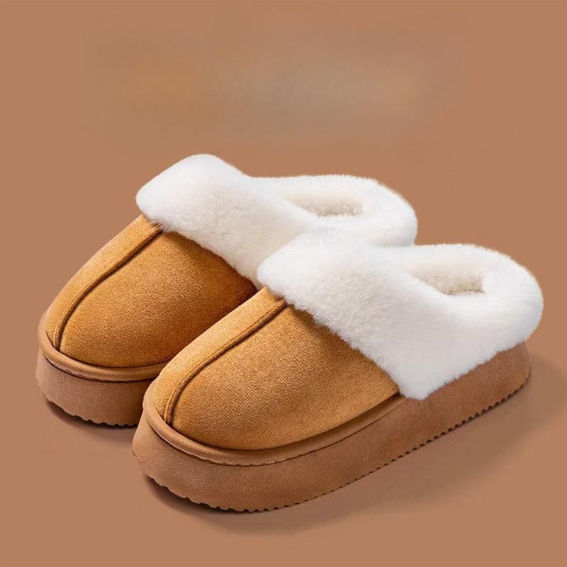 New Thick-soled Shoes for Women, Anti-slip, Breathable and Warm Slippers, Snow Boots and Cotton Shoes
