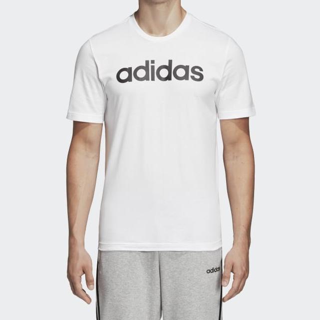 New Adidas Essentials T Shirts Men White DQ3056