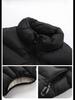 Men's Lambskin Stand-Up Collar Plus Size Korean-Style Vest - Thick, Warm, Velvet-Lined For Autumn/Winter.