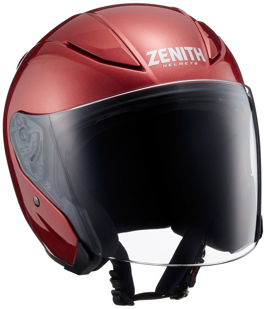 Yamaha Motor Motorcycle Helmet Jet ZENITH Metallic Red XL Circumference Co., Ltd. (Yamaha) YJ-20 (Head 60cm~61cm) 90791-2348X