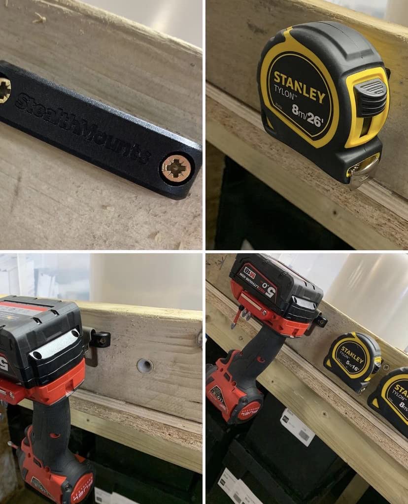 Stealth Mount Bankgürtel (6 Pack) Gelb BB-YLW-6