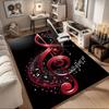 "Music Note Treble Clef Art Print Poster"Office Mat Home Decor Office Desk Chair Carpet for Office Ph44