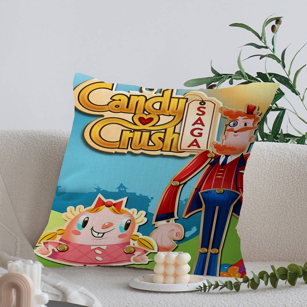 CCandy CCrush SSaga pillow cover sofa cushion cover home room decoration children gift