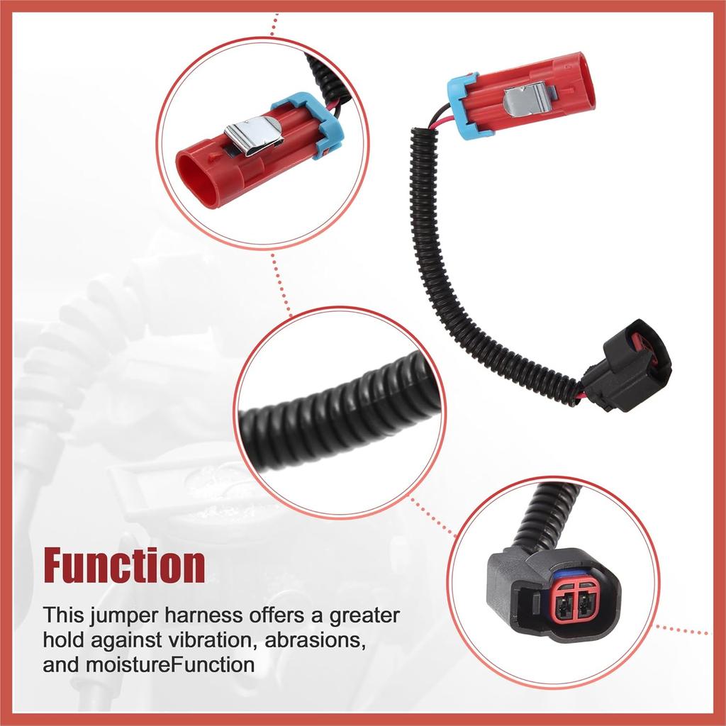 ACROPIX Vapor Canister Vent Valve Solenoid Jumper Wiring Harness Connector 19257603 Evaporative Emissions Canister Vent Valve Solenoid Jumper Wire